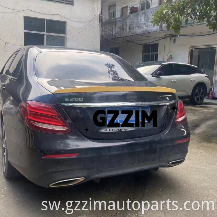Exterior Accessories ABS Plastic Rear Trunk Boot Wing Spoiler For BMW W213 M4